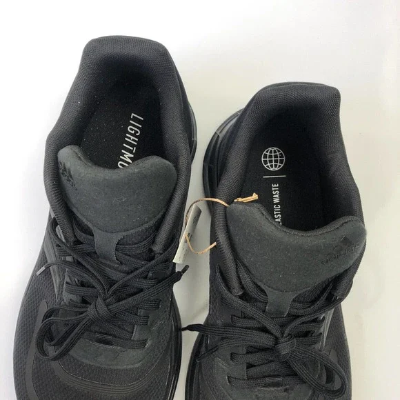 Adidas Duramo 10 Sneaker Mens Athletic Shoes Running Triple Black GY3856 - Picture 4 of 12